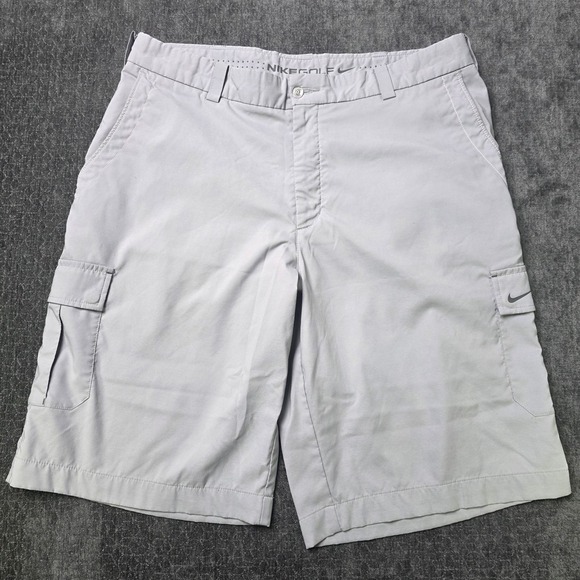 Nike Other - Nike Golf Cargo Shorts Mens 36 Large Gray Hiking Sports 11" Inseam Dri Fit